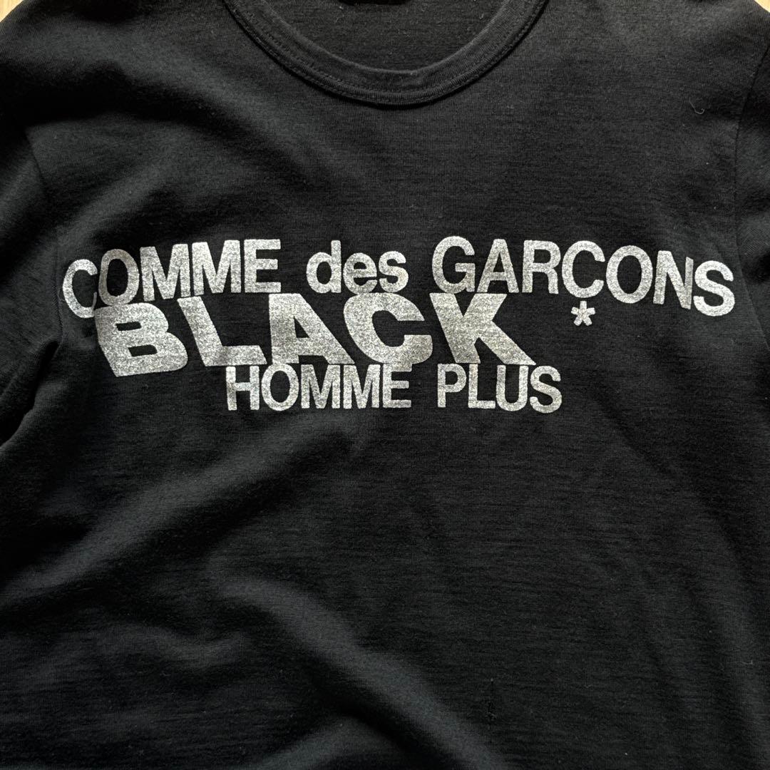 コムデギャルソンオムプリュス 02AW ロゴ　ウールニット