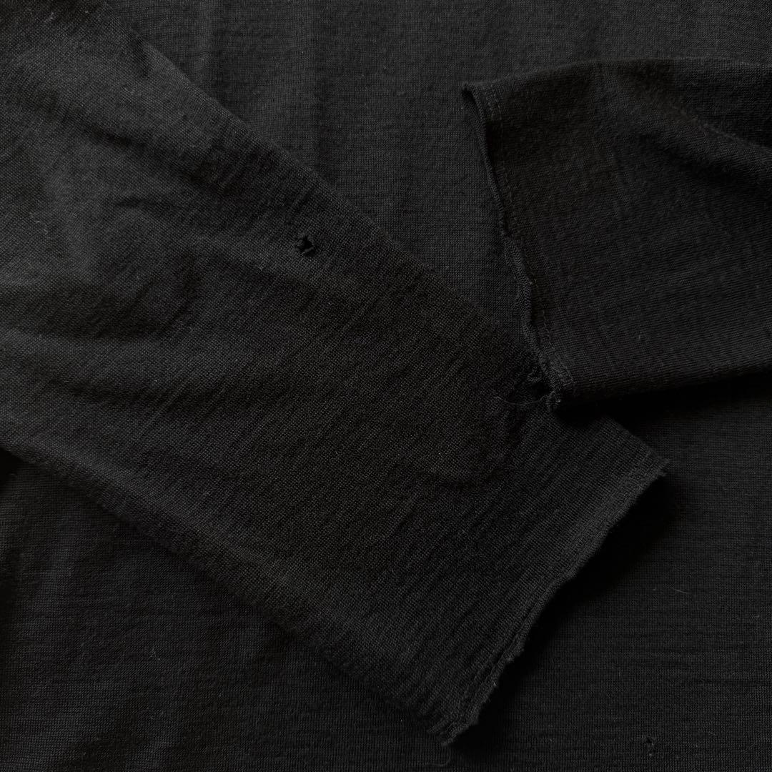 コムデギャルソンオムプリュス 02AW ロゴ　ウールニット