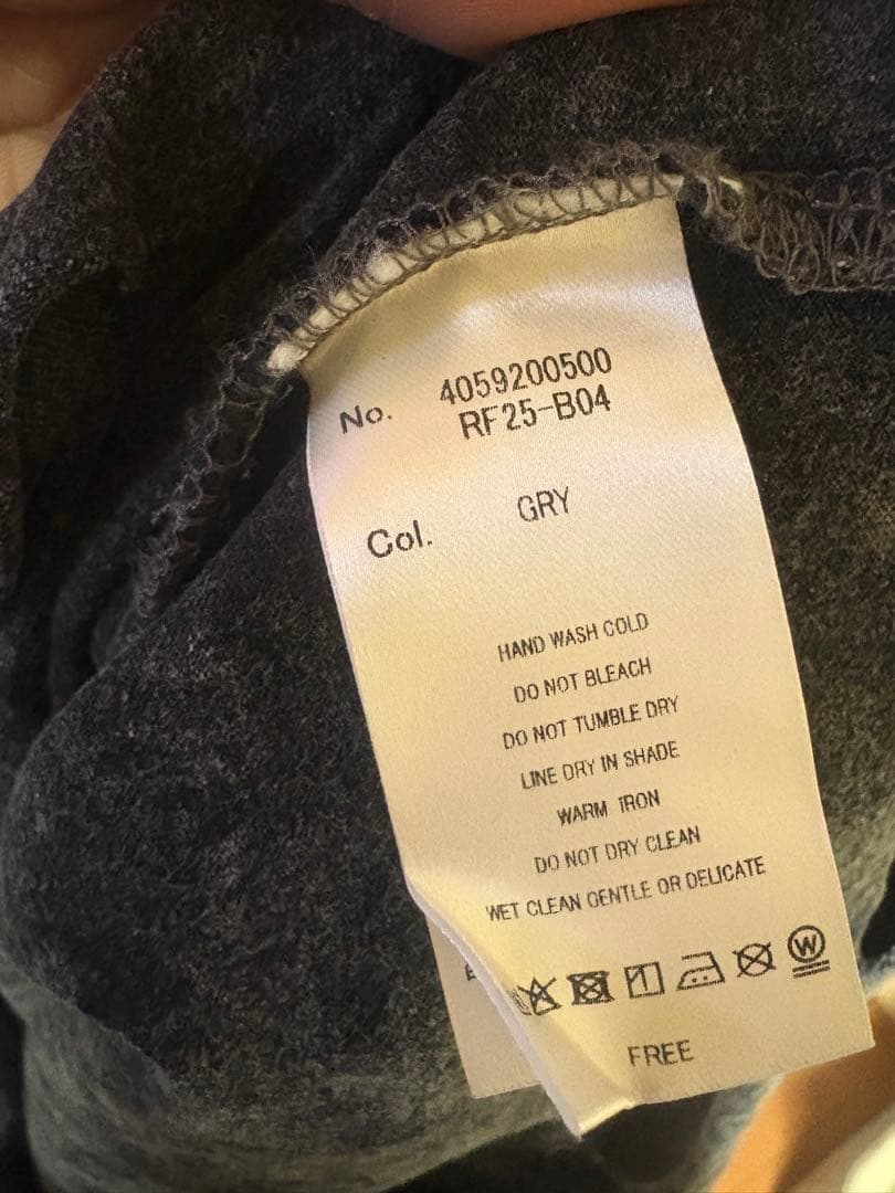 レフレム REFLEM グランジレイヤード ロンＴ ロングスリーブカットソー