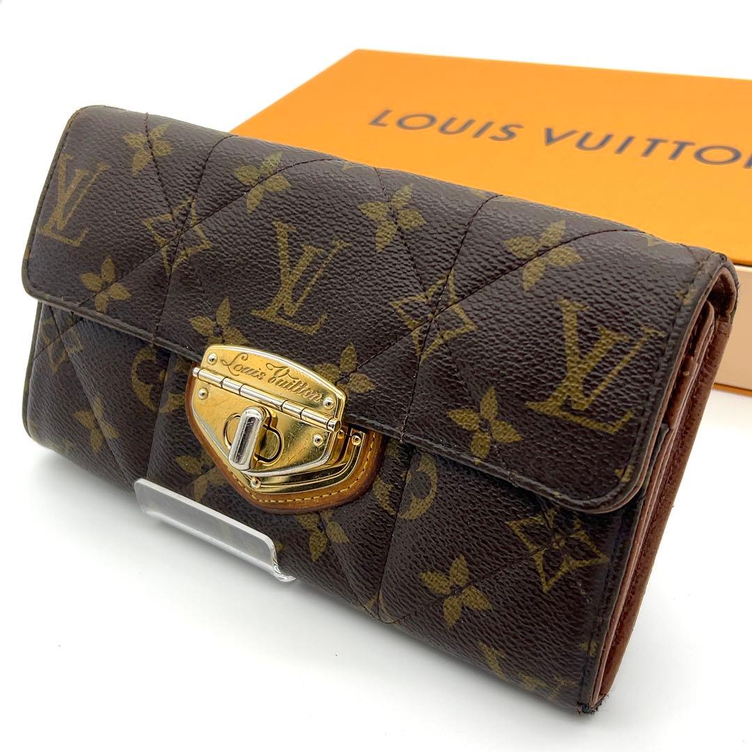 ルイヴィトン 長財布 モノグラム サラ エトワール ターンロック