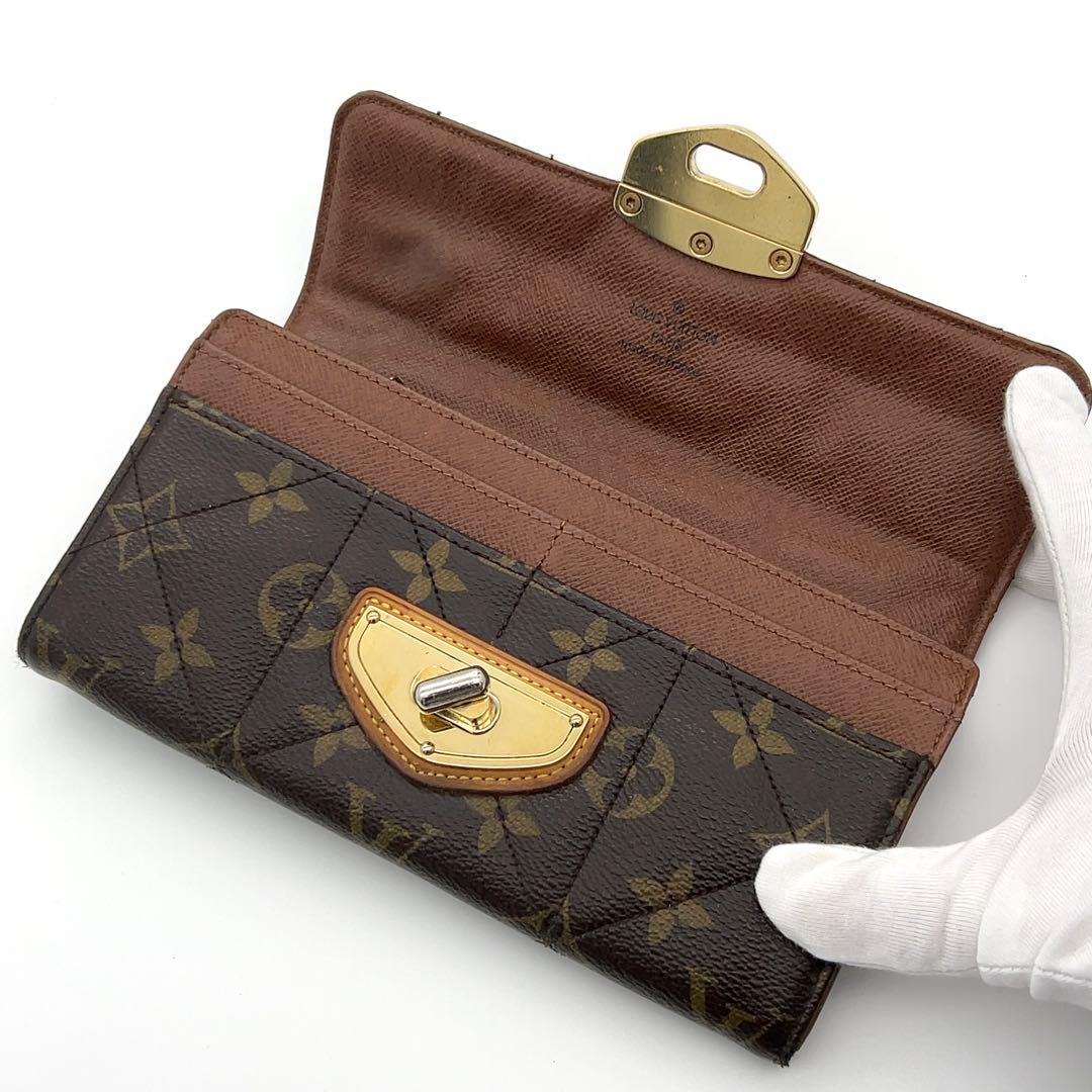 ルイヴィトン 長財布 モノグラム サラ エトワール ターンロック