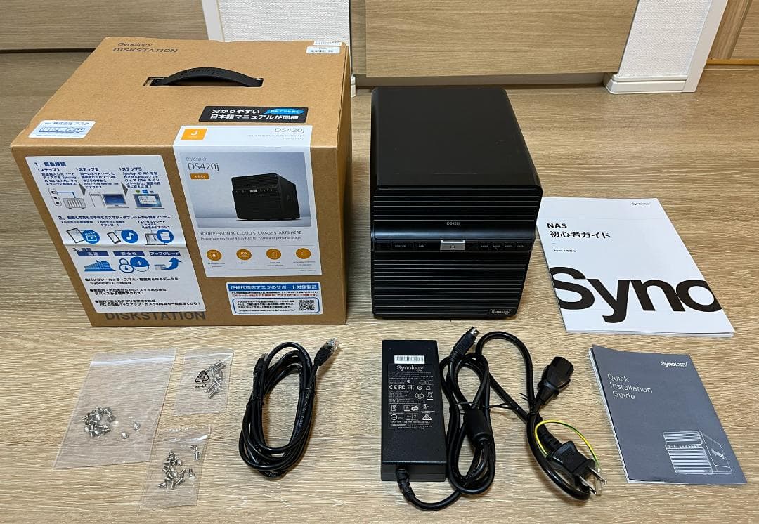 m*a様 Synology DS420j (DiskStation NAS 4ベ