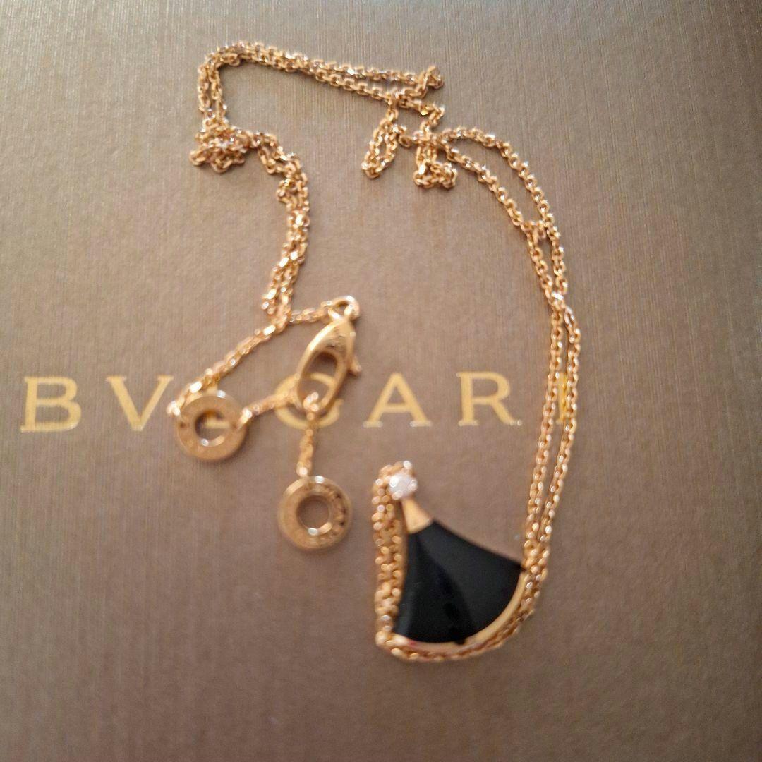 ブルガリ ディーヴァドリーム オニキス ネックレス PG750