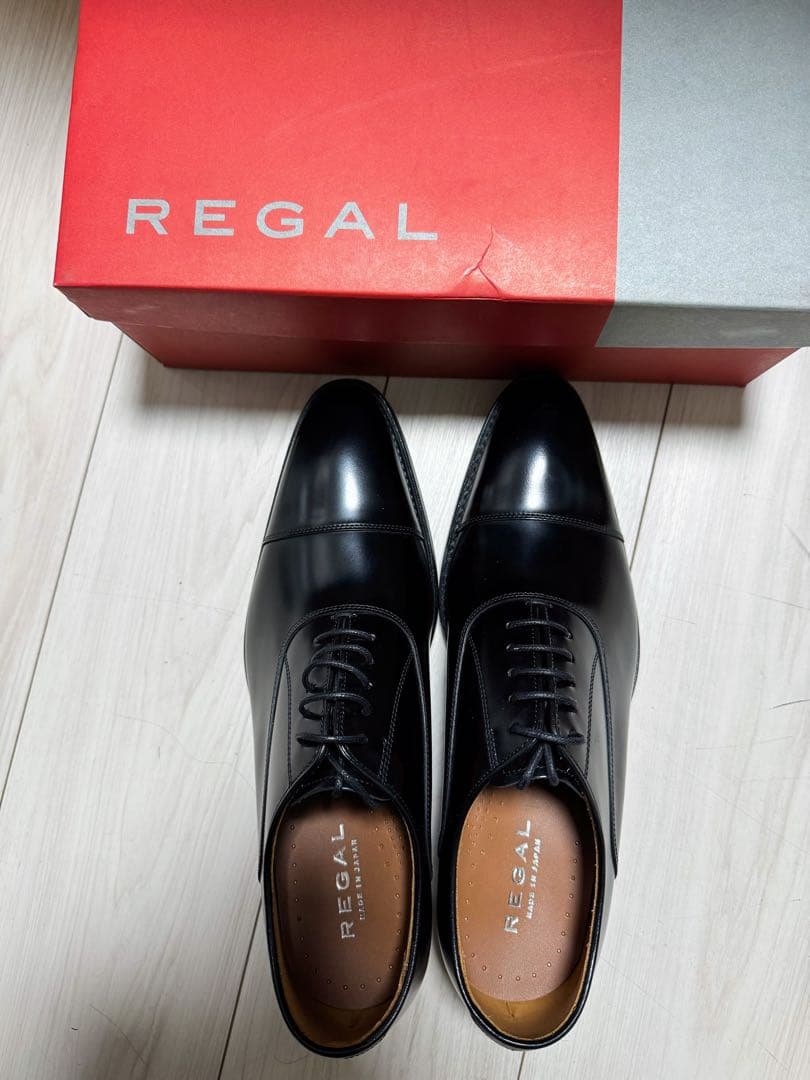 [新品・未使用]REGAL/リーガル315R ストレートチップ 25