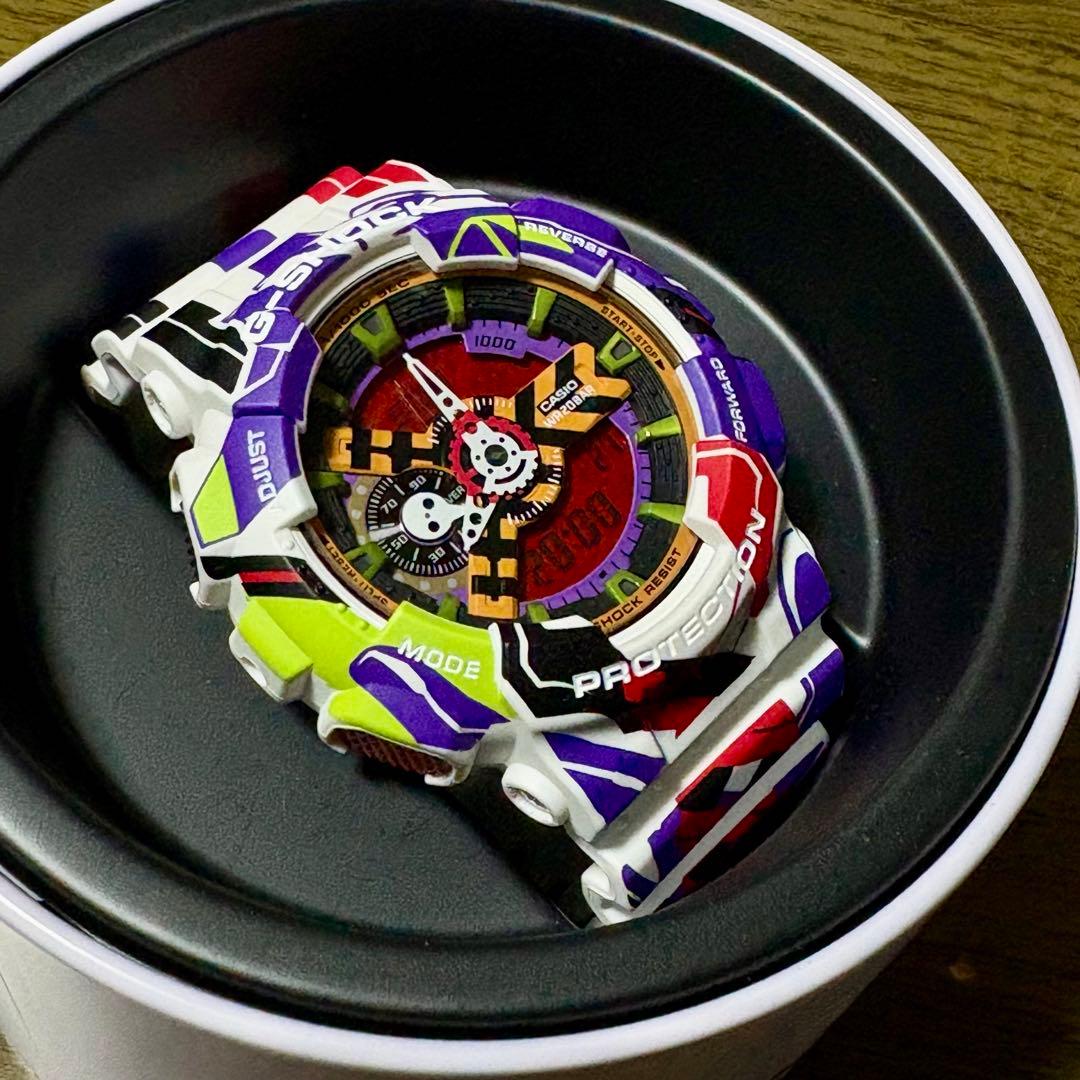 ま*ん様 G-SHOCK エヴァンゲリオン GA-110EVA30-7AJR コ