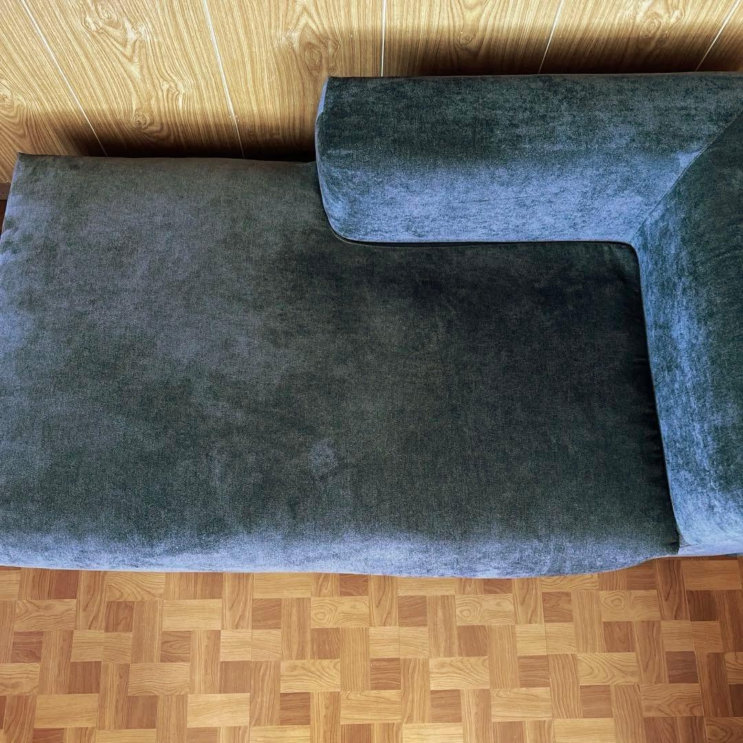 francfranc メーネ カウチ L ブラック フランフラン　ソファ