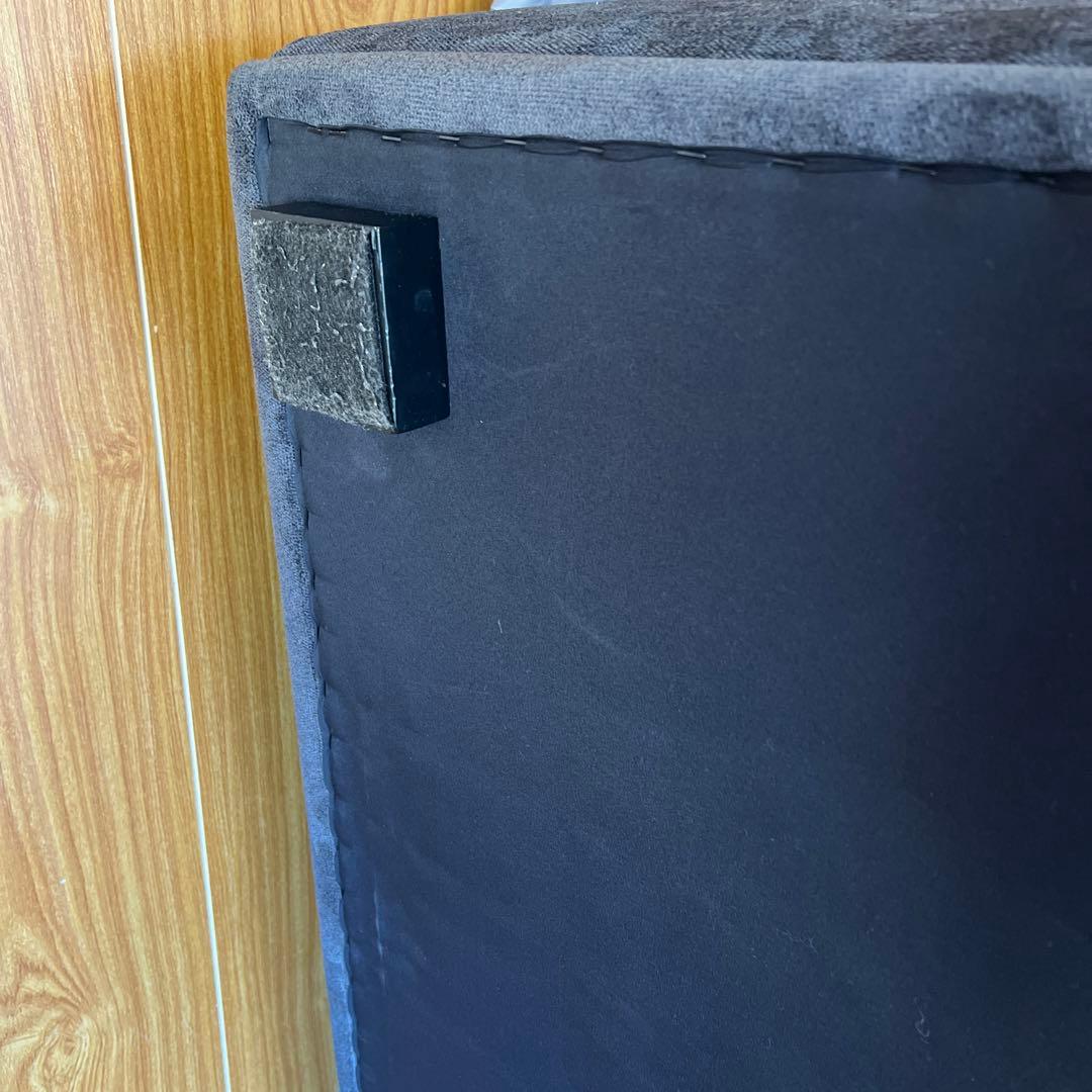 francfranc メーネ カウチ L ブラック フランフラン　ソファ