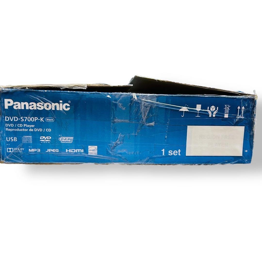 【未使用】 パナソニック DVD-S700P リージョンフリーDVDプレーヤー