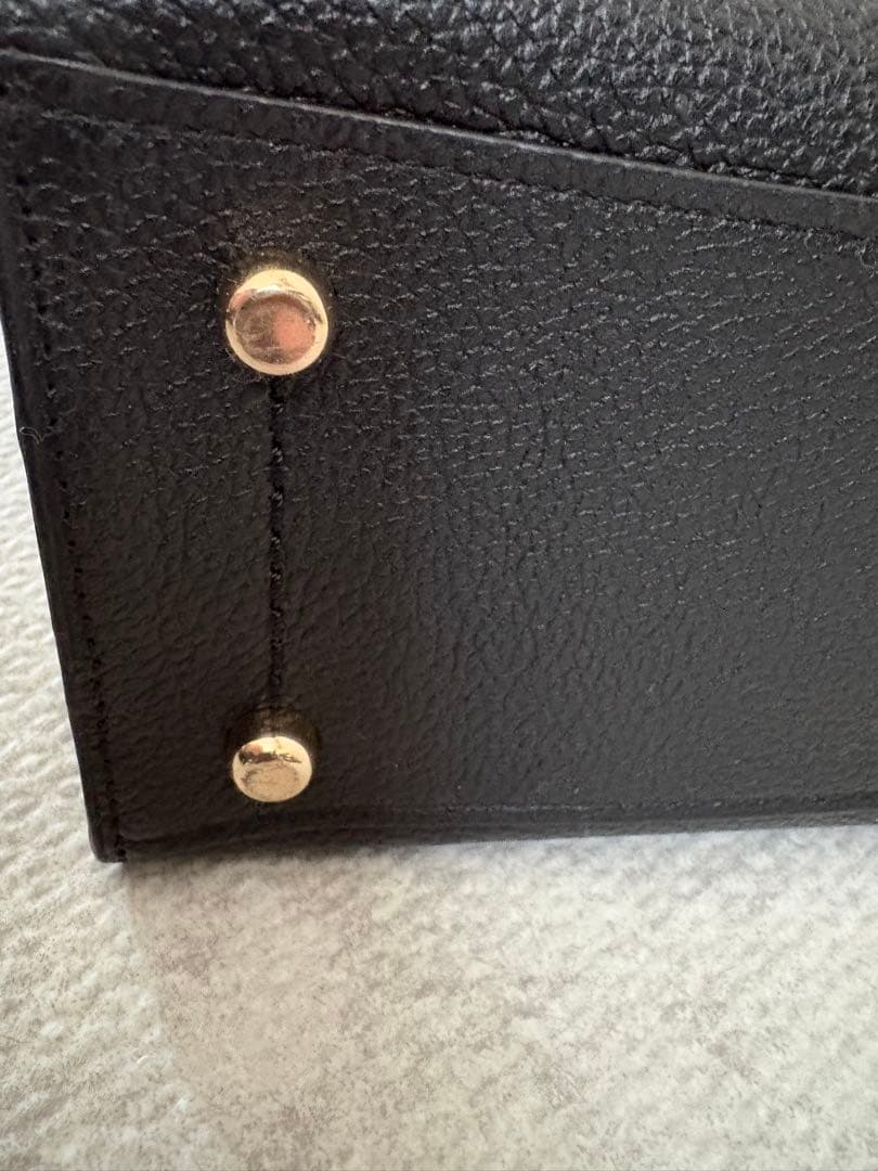 美品 COACH ブラック ハンドバッグ