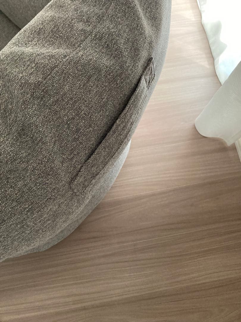 無印良品 空気でできたソファ チャコール