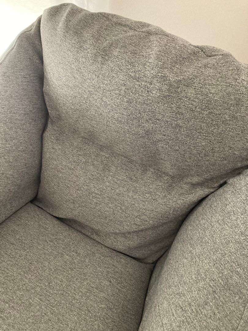 無印良品 空気でできたソファ チャコール