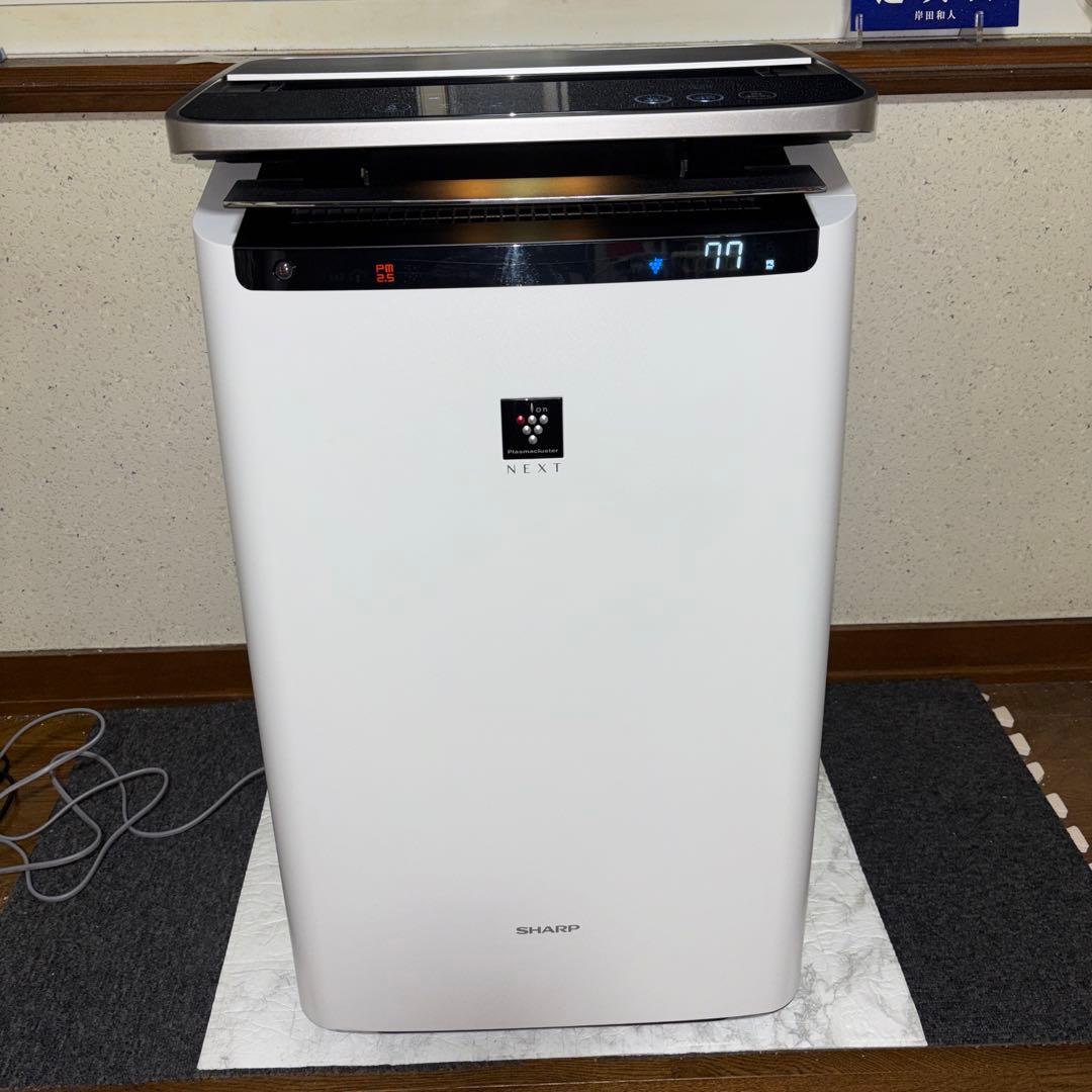 【2021年製】SHARP加湿空気清浄機　KI-LP100-W