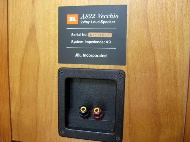 「※商談中」JBL A822 Vecchio ペア