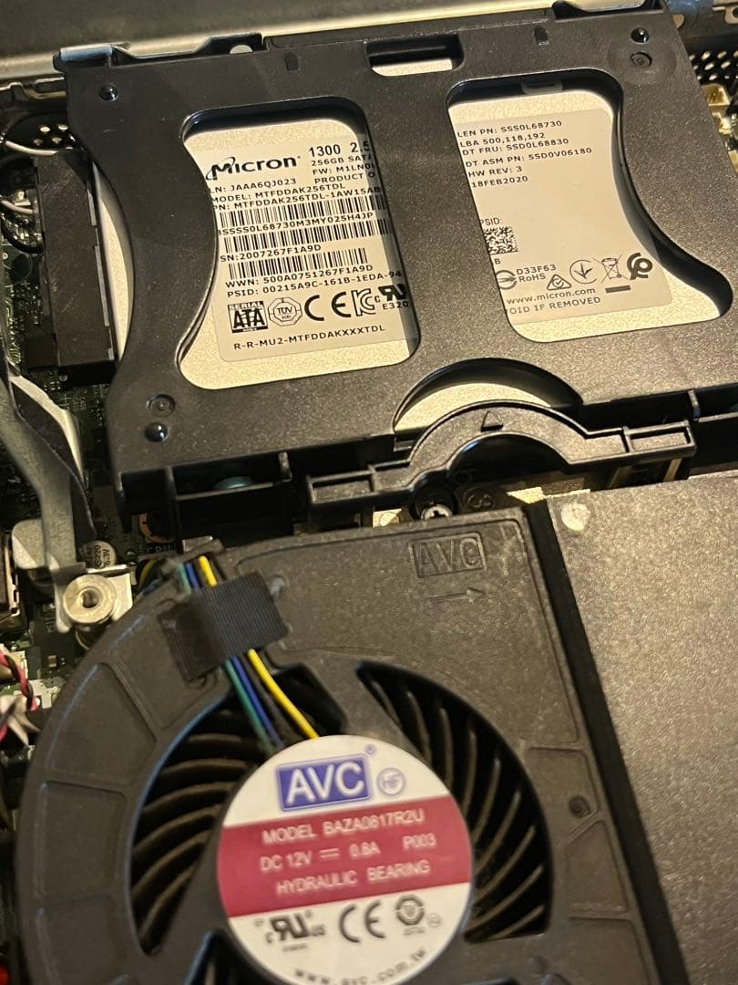 ミニPC ThinkCenter Tiny M720q 10T8 core i5 16GB