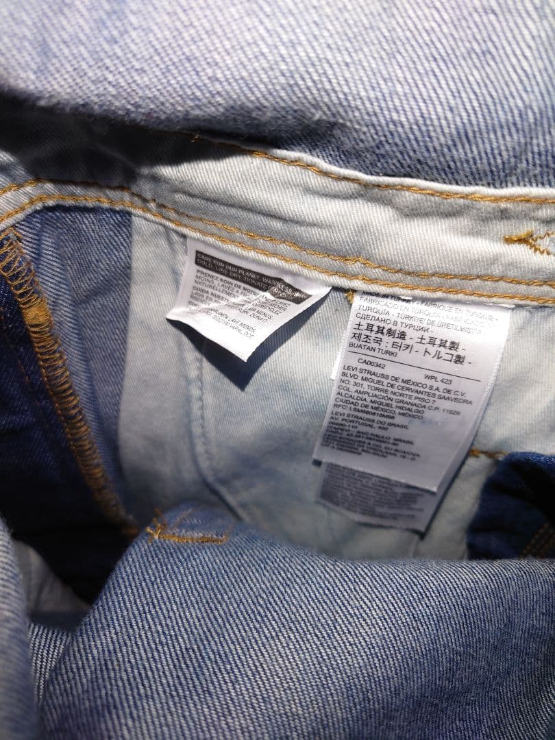 LVC リーバイス デニム オーバーオール 70s ワンウォッシュ 美品