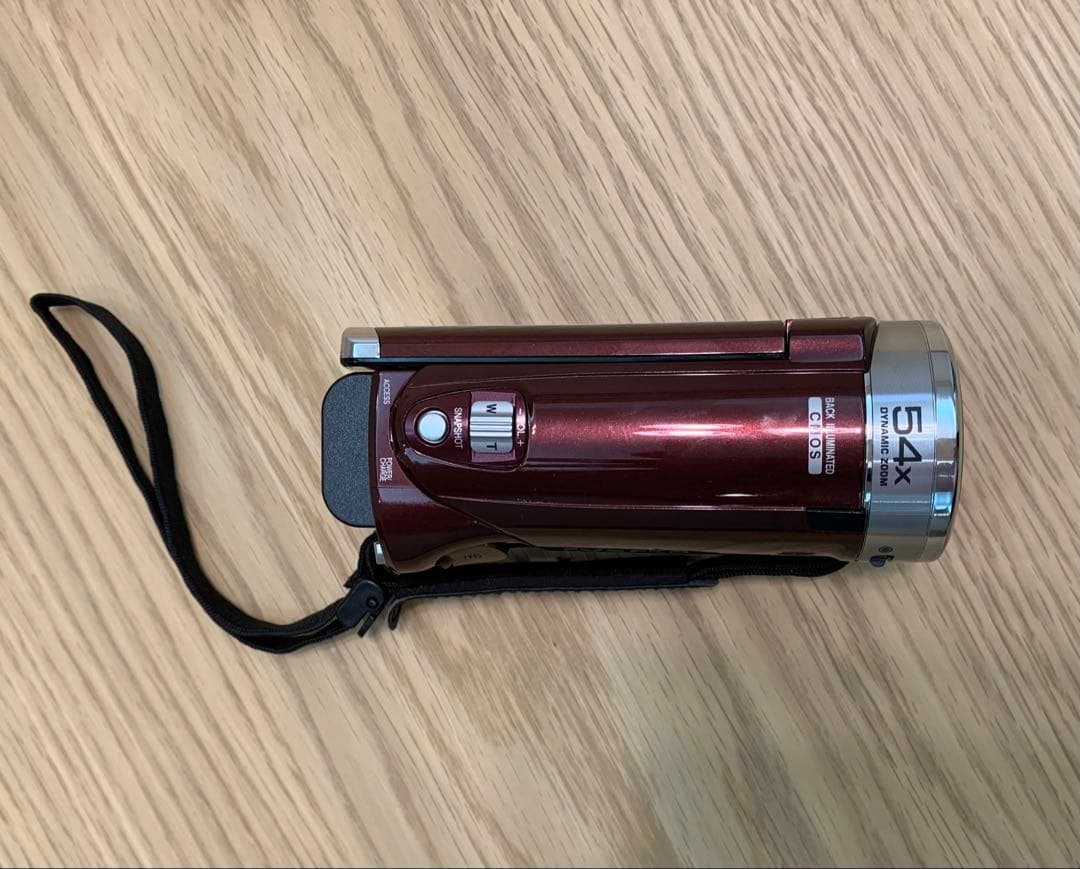 JVC Everio GZ-E265 ビデオカメラ 予備の大型バッテリー付き