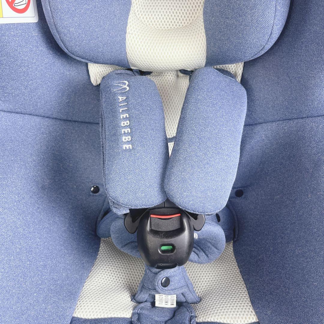 美品 送料無料 エールベベ クルット5i プレミアム ISOFIX 360°