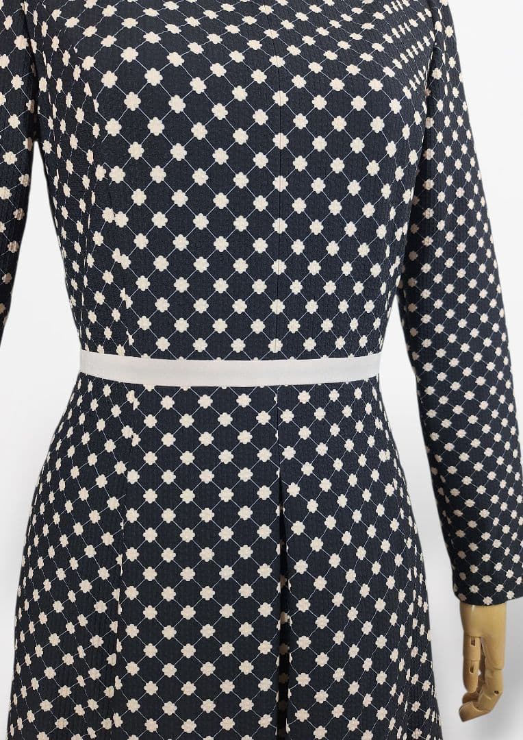 美品 TOCCA CLOVER STAMP ドレス