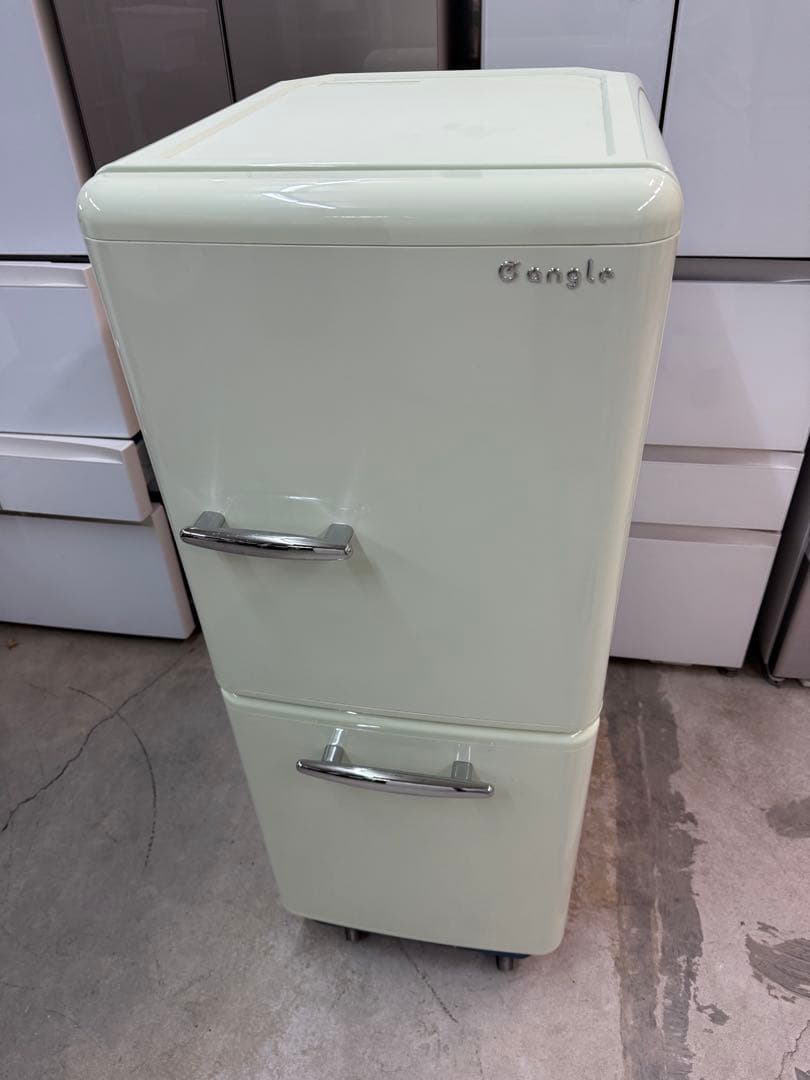 2019年式 149L eangle レトロ風 冷蔵庫 ANGRE151-A1