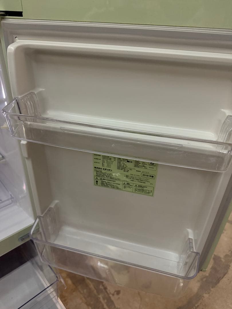 2019年式 149L eangle レトロ風 冷蔵庫 ANGRE151-A1