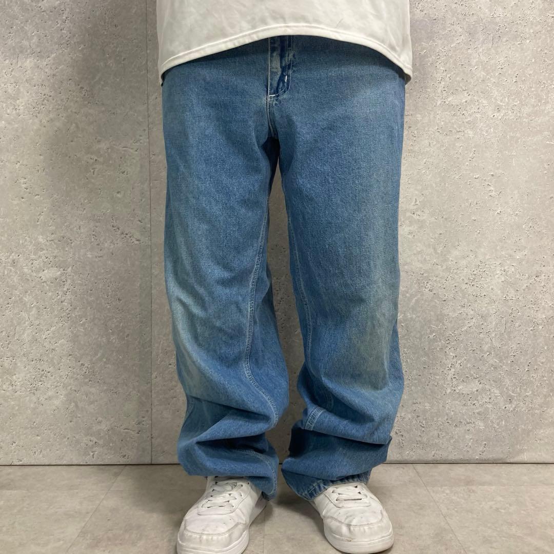 カーハート　90s USA製 ペインターパンツブルーデニムジーンズW38 L34