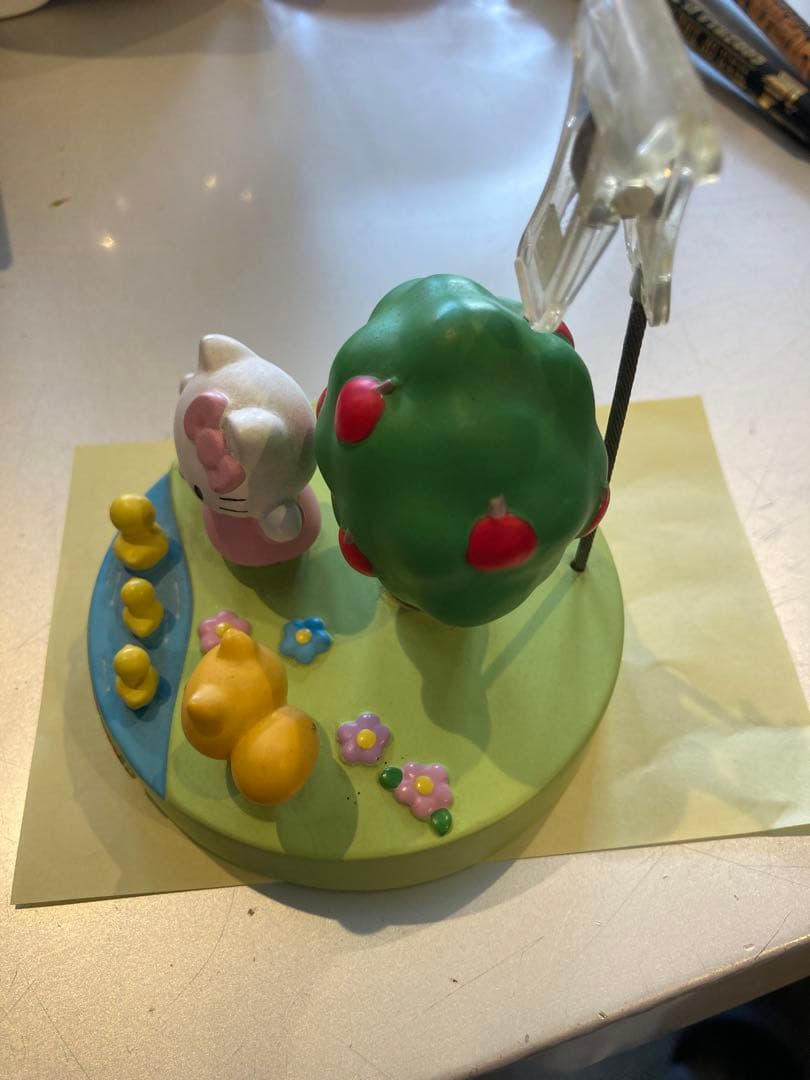 ハローキティ フィギュア クリップスタンド付き