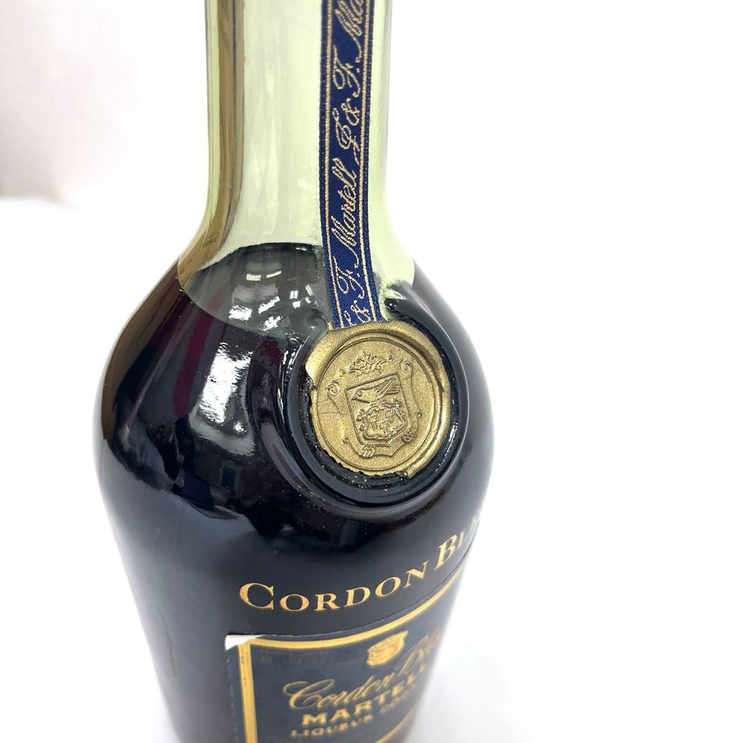 【未開栓】マーテル コルドンブルー コニャック ブランデー　グリーンボトル