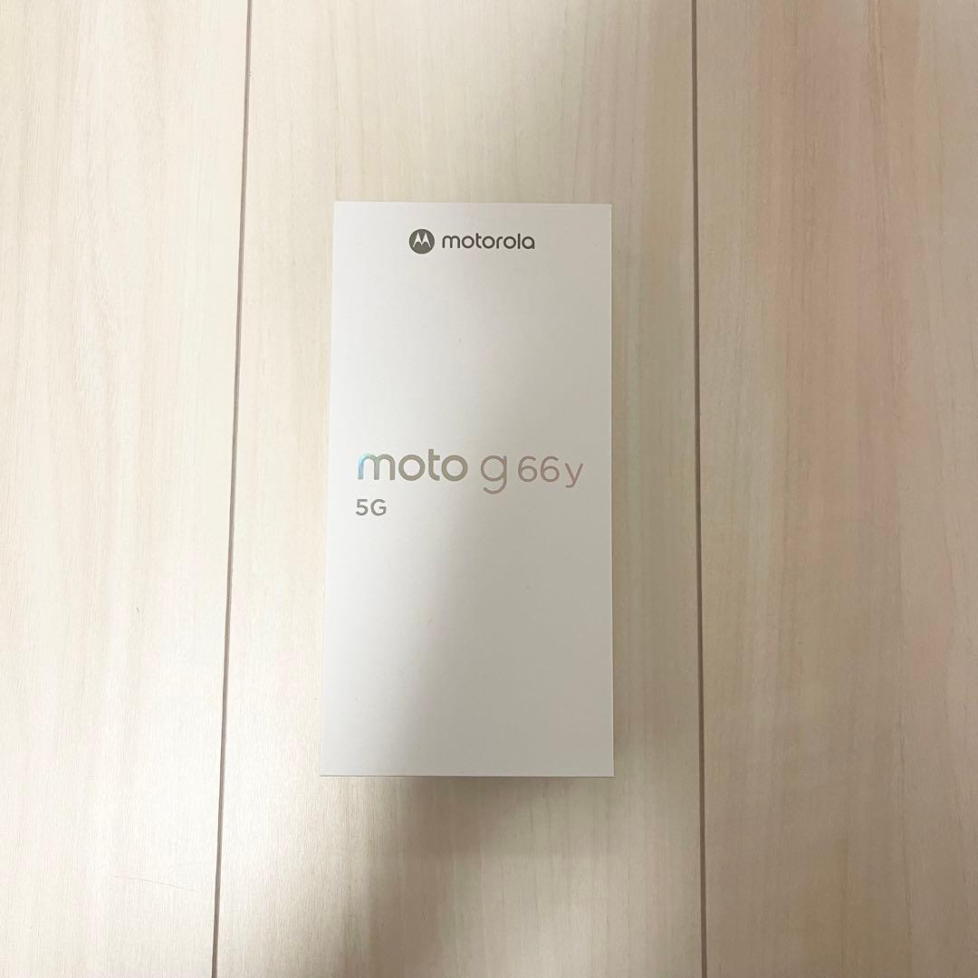 【新品未使用】moto g66y 本体グレーミスト Motorola 残債なし