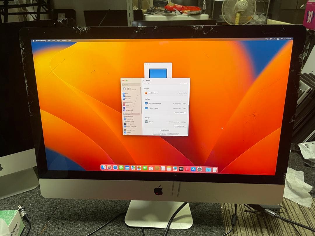 Apple iMac 27インチ (2017) 32GB ジャンク