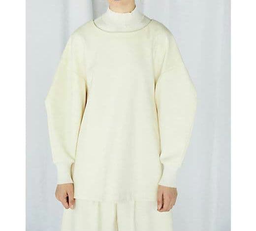 ENFOLD ダブルクロスタートルプルオーバー