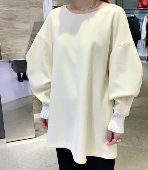 ENFOLD ダブルクロスタートルプルオーバー