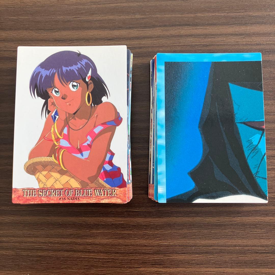 貴重初版！ふしぎの海のナディア カードダスマスターズ ノーマルコンプ90枚セット