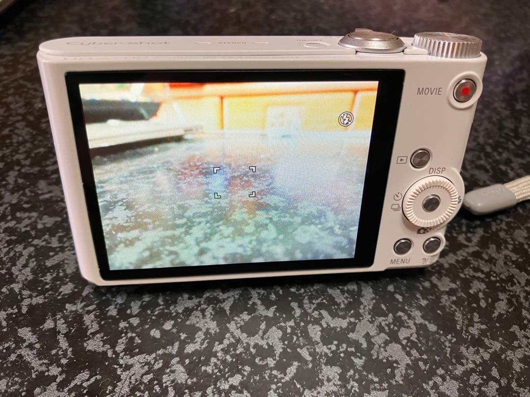 SONY G コンパクトデジタルカメラ ホワイト ケース付き