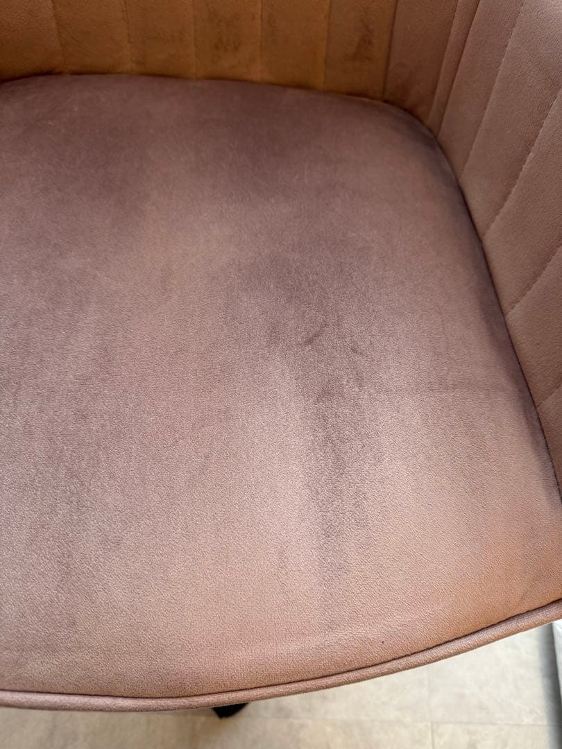 週末価格 フランフラン　エルドラド デスクチェア ハイバック ピンク　美品