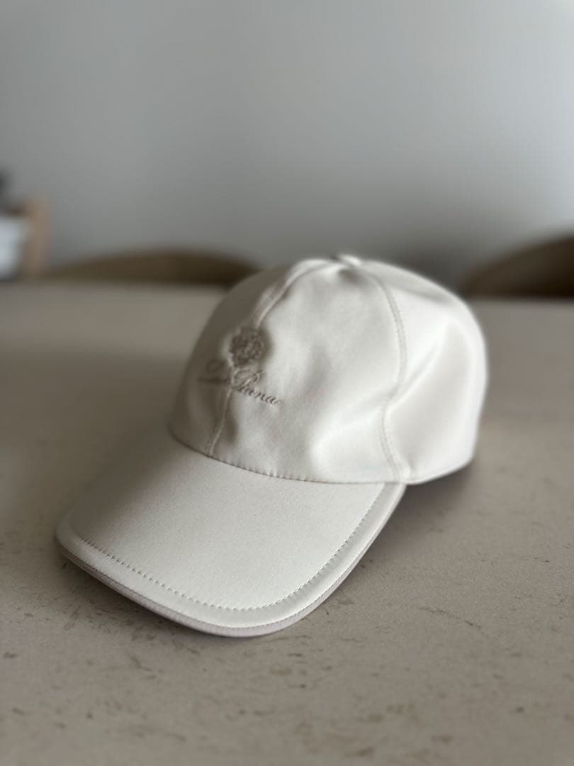 専用ホワイトキャップ 刺繍ロゴ付き