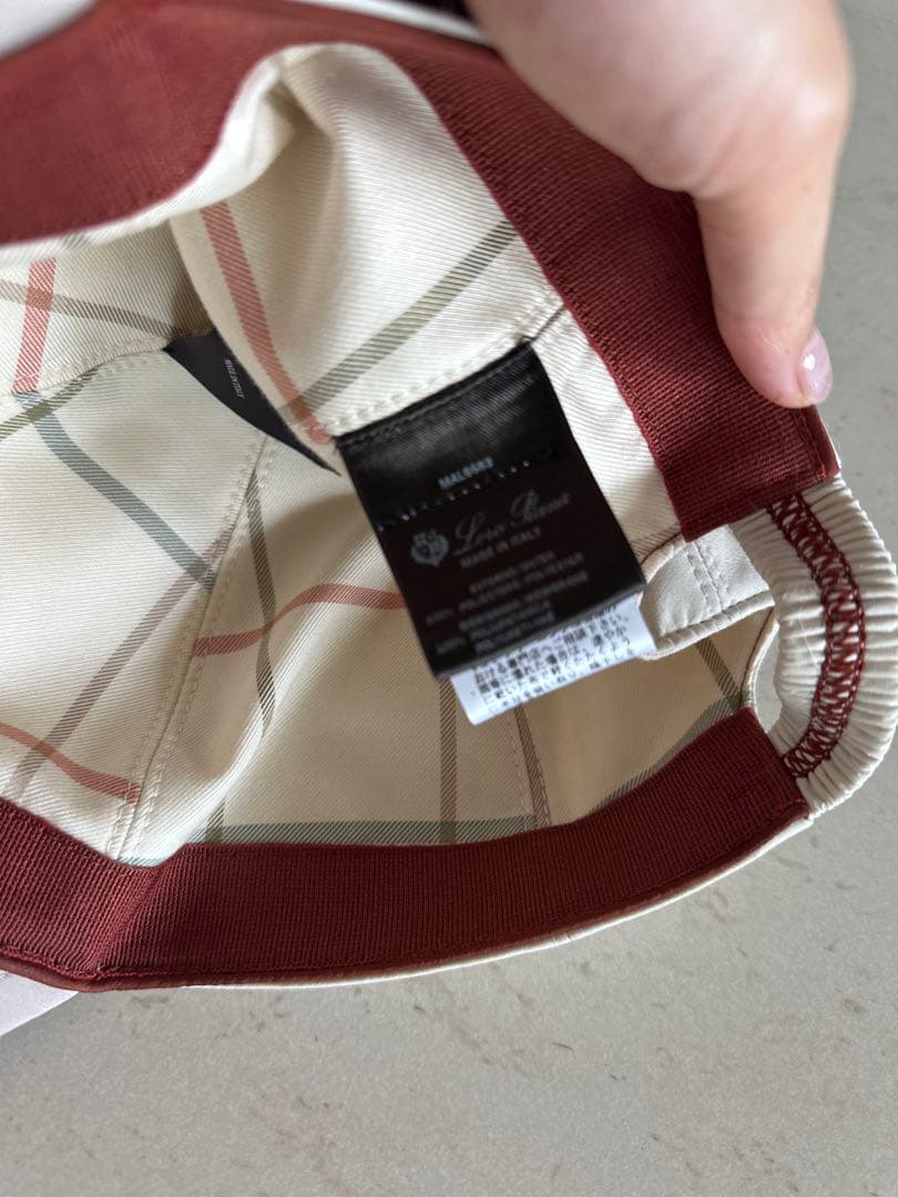 専用ホワイトキャップ 刺繍ロゴ付き