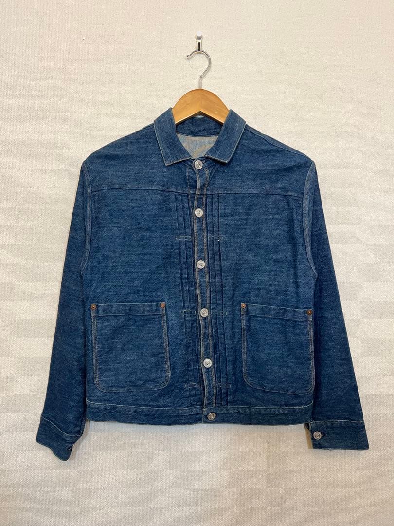 【LVC】 Triple Pleat Blouse デニムジャケット