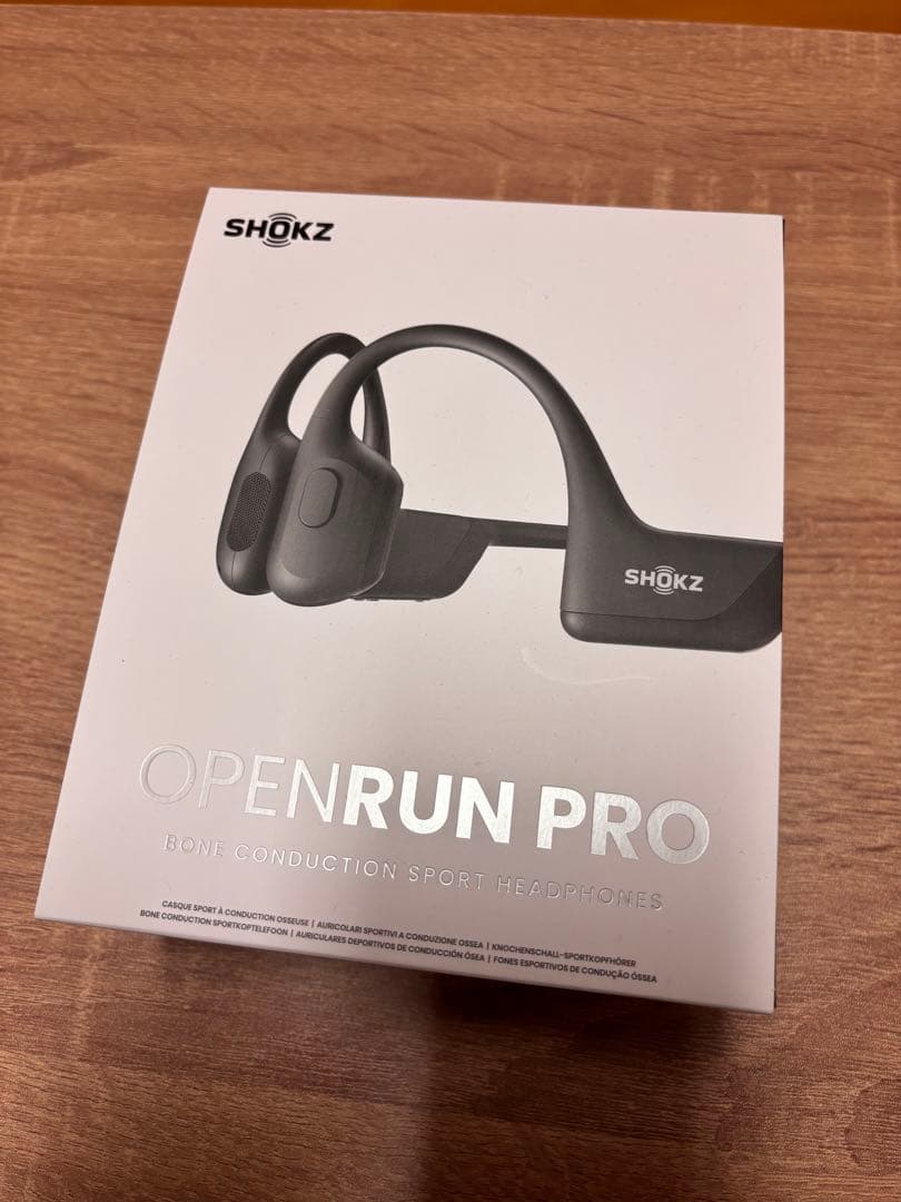 み*や様 【中古】SHOKZ OPENRUN PRO 骨伝導イヤホン ブラック