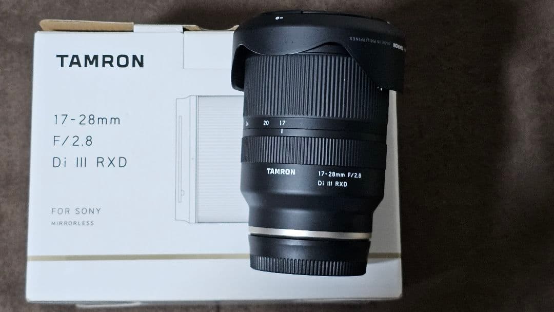 TAMRON 17-28mm F/2.8 Di III RXD 広角　レンズ
