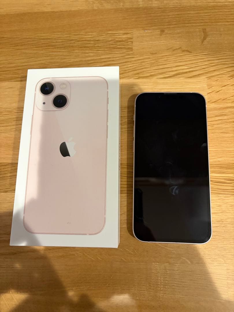 バッテリー100% Apple iPhone 13 mini 256GBピンク