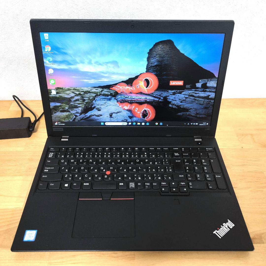 15.6型 大画面ノートパソコン｜i5第8世代・Windows11【L590】