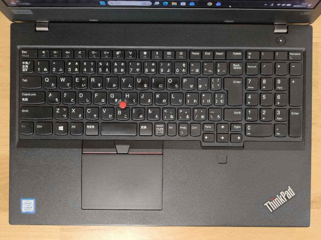 15.6型 大画面ノートパソコン｜i5第8世代・Windows11【L590】