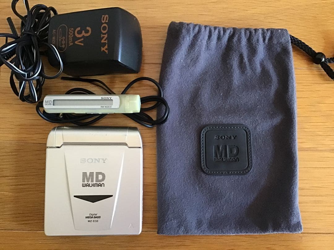 SONY MDウォークマン MZ-E33【動作確認済】made in Japan