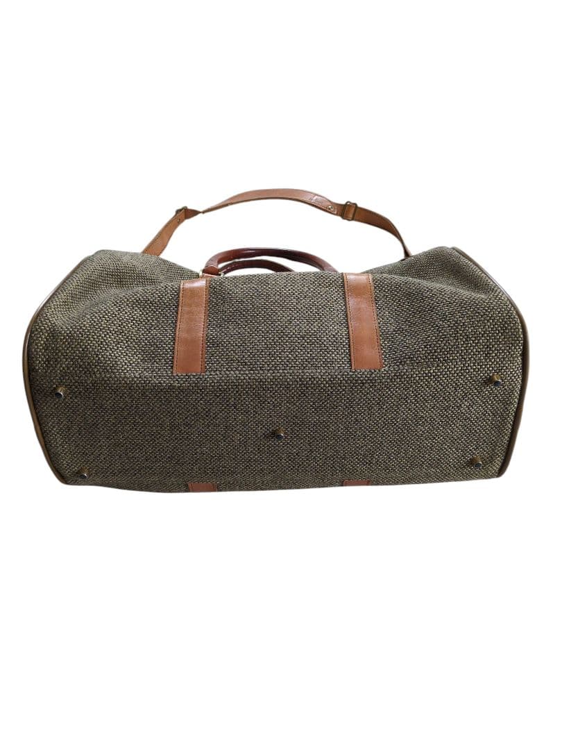 hartmann ハートマン ボストンバッグ ツイード×レザー