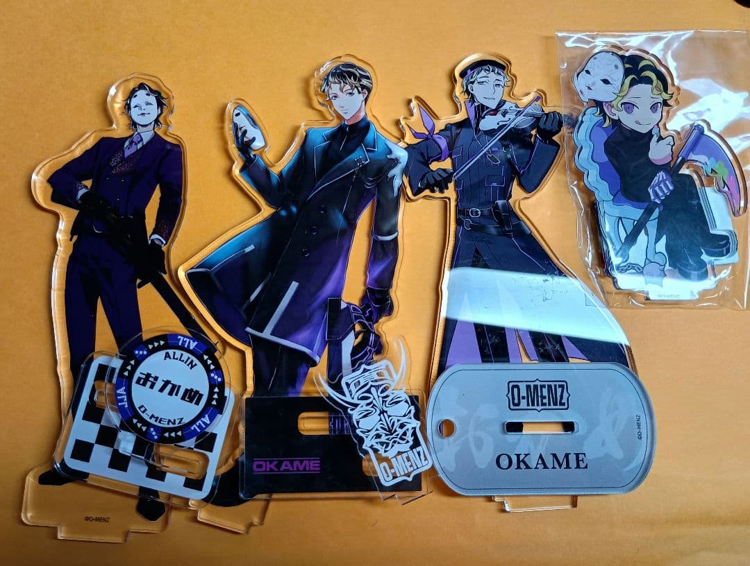 O-MENZ　おかめ　アクリルスタンド4種