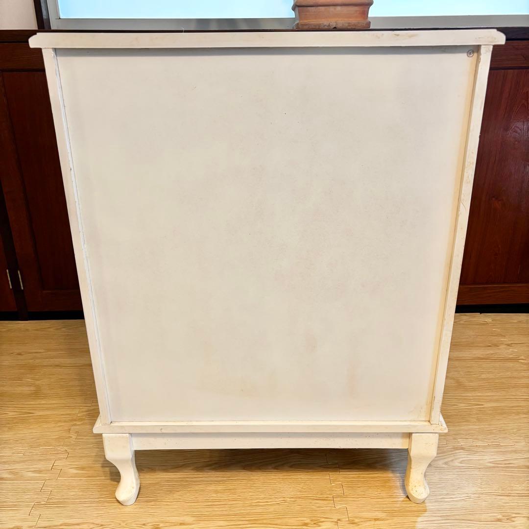 ロマンティックプリンセス 4段チェスト 姫家具 アンティーク ロココ ホワイト