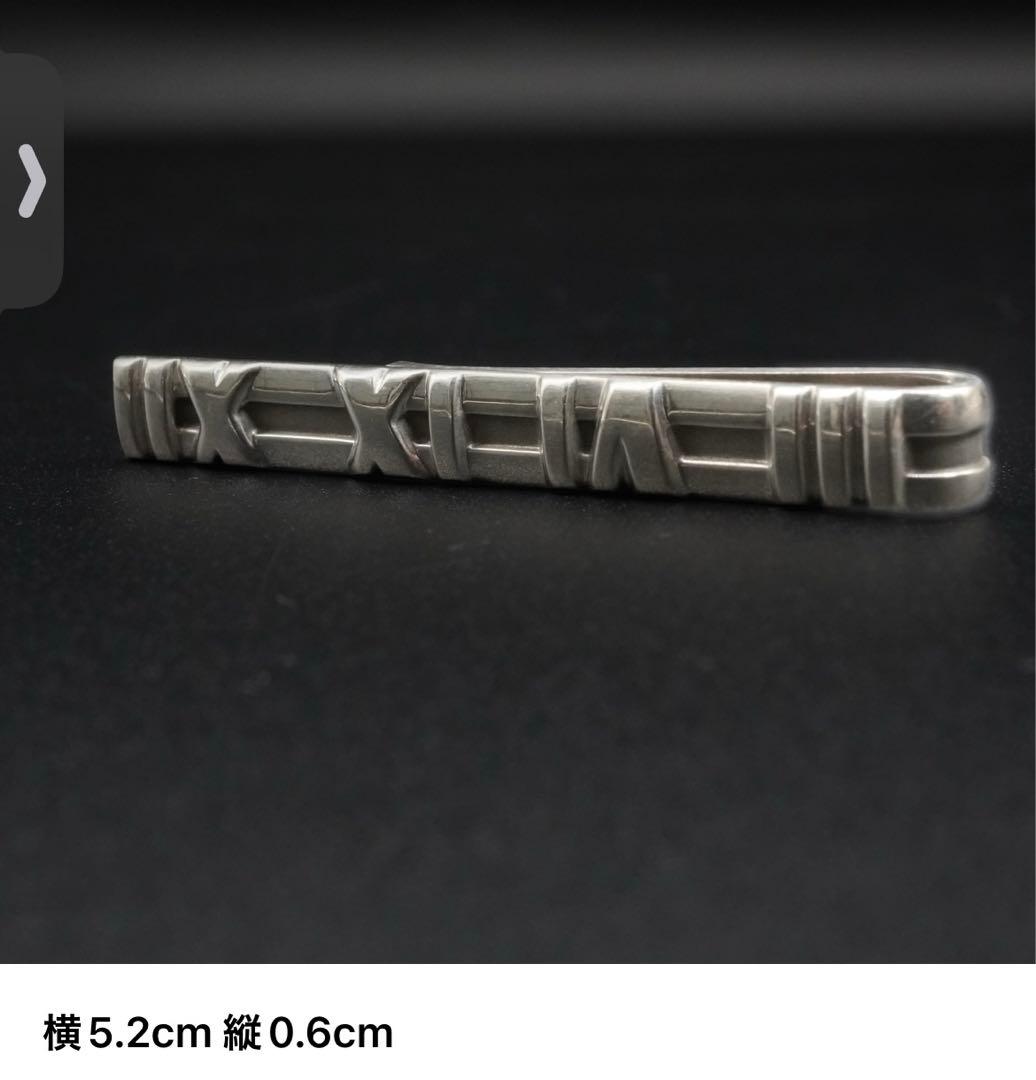 TIFFANY&CO. ネクタイピン　silver 925 アトラス　#27