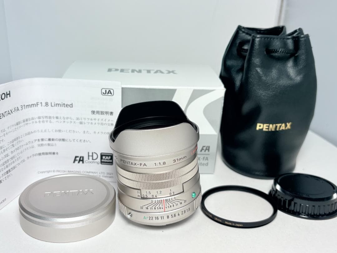 元箱付き 新品級 PENTAX-FA 31mm F1.8 AL Limited