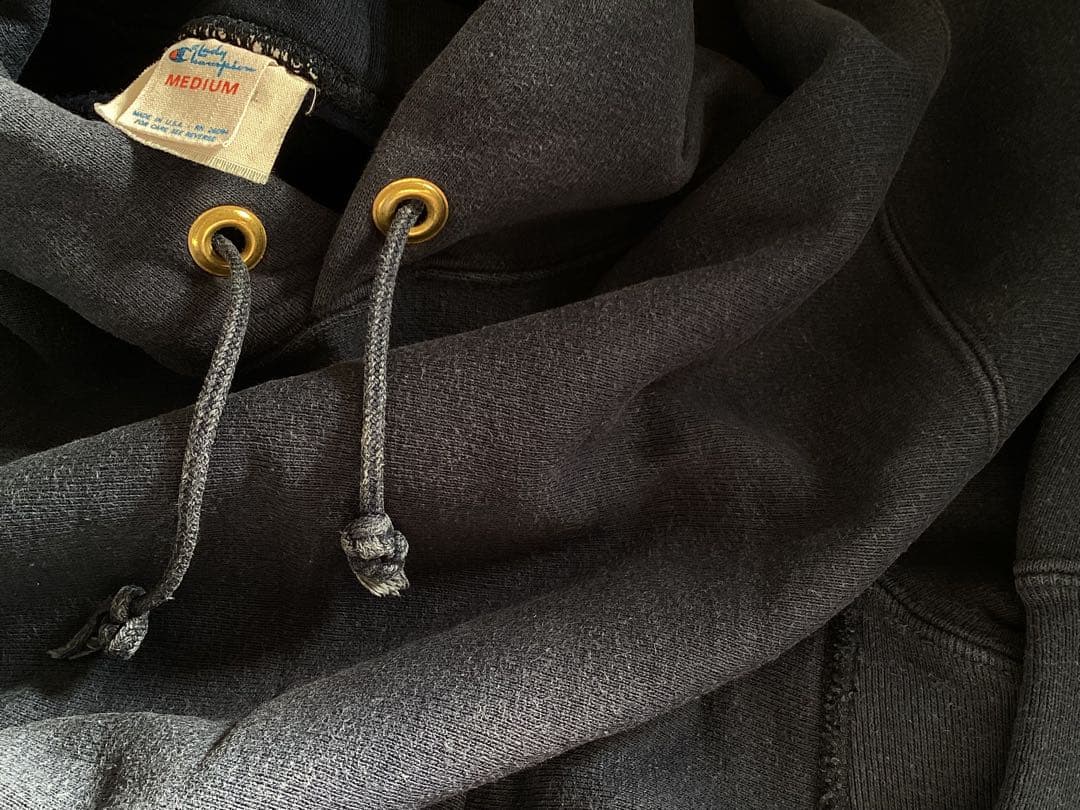 80s チャンピオン リバースウィーブ スウェット トリコ 単色 無地 目なし