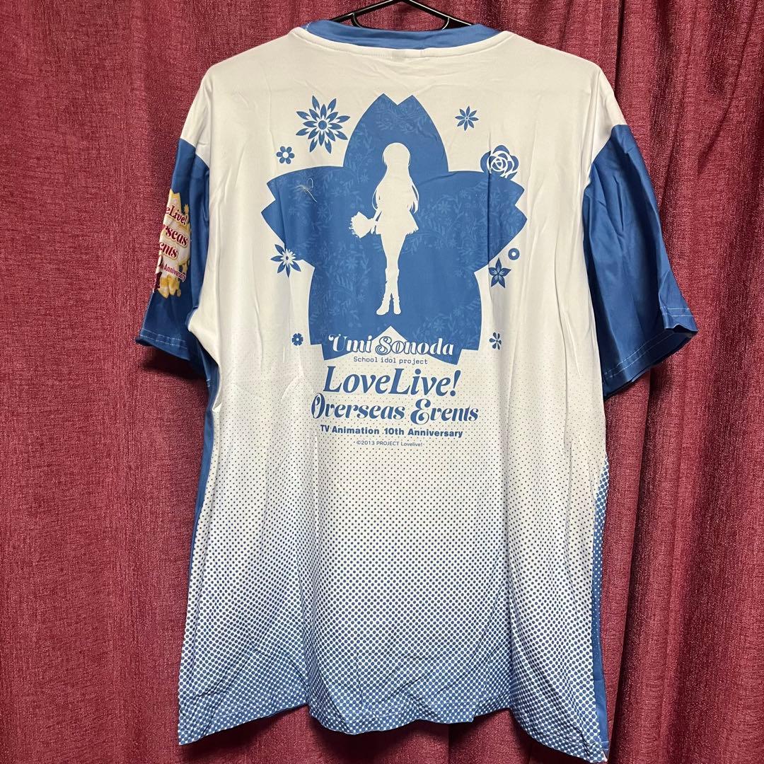 ラブライブ μ's OverseasEvents Tシャツ 園田海未